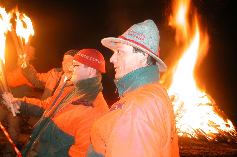 2004 Funkenbau, Funkensonntag
